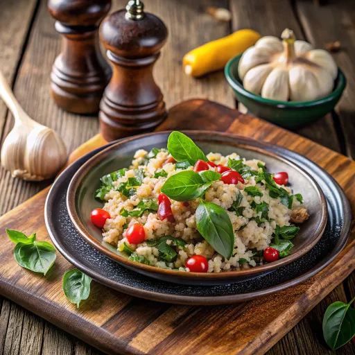 क्विनोआ पालक पुलाव